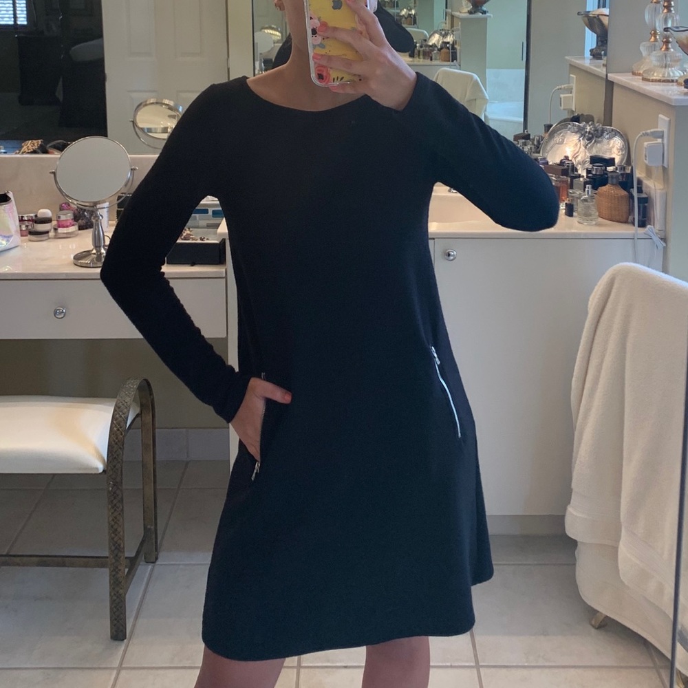 Gap Black Winter Dress w/ Pockets